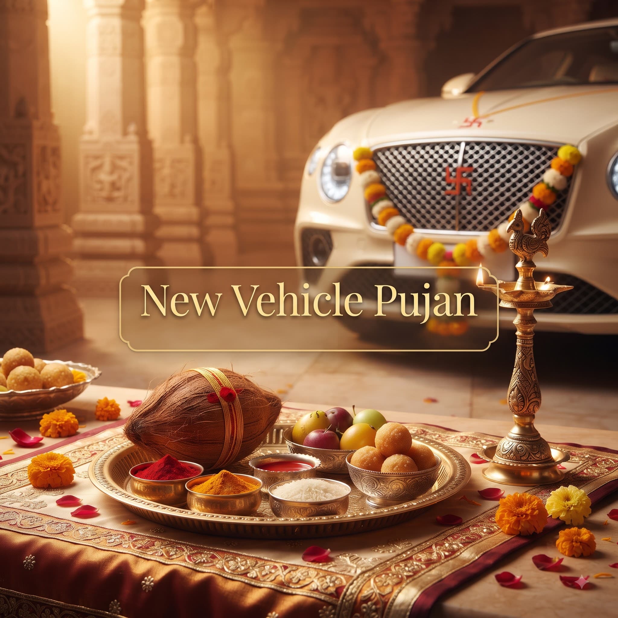 New Vehicle Pujan