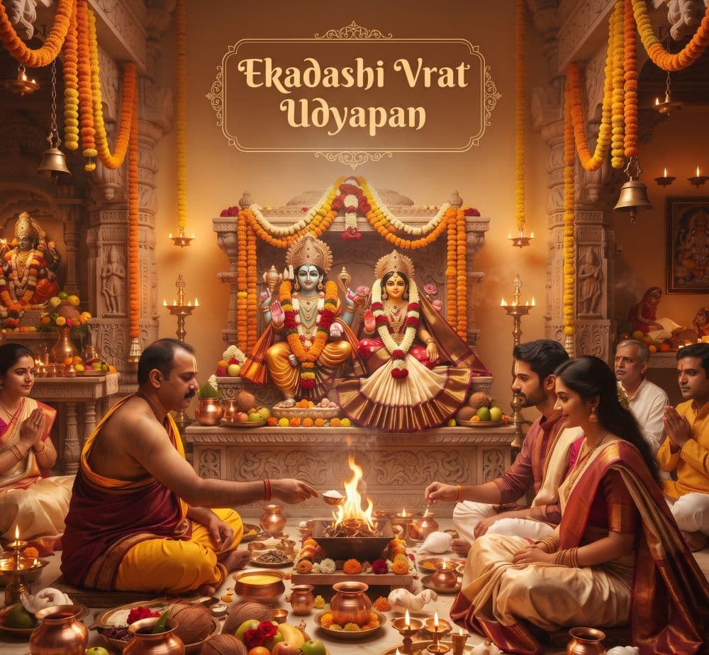 Ekadashi Vrat Udyapan Pujan