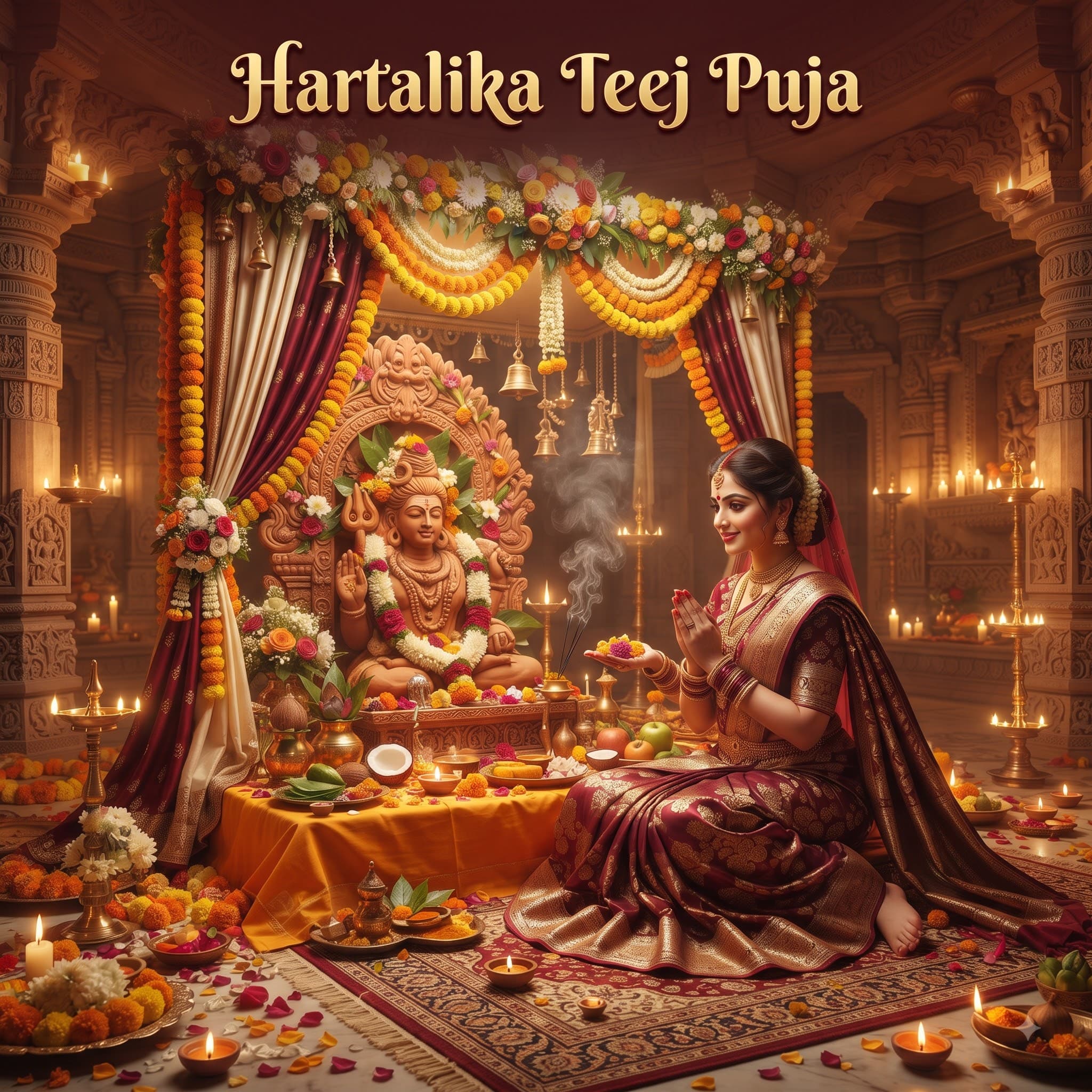 Hartalika Teej Puja