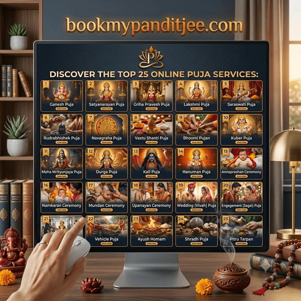 Top 25 Hindu Pujas Everyone Should Perform at Least Once in Life: Complete Guide (2026)  Top 25 Hindu Pujas Everyone Should Perform at Least Once in Life: Complete Guide (2026)