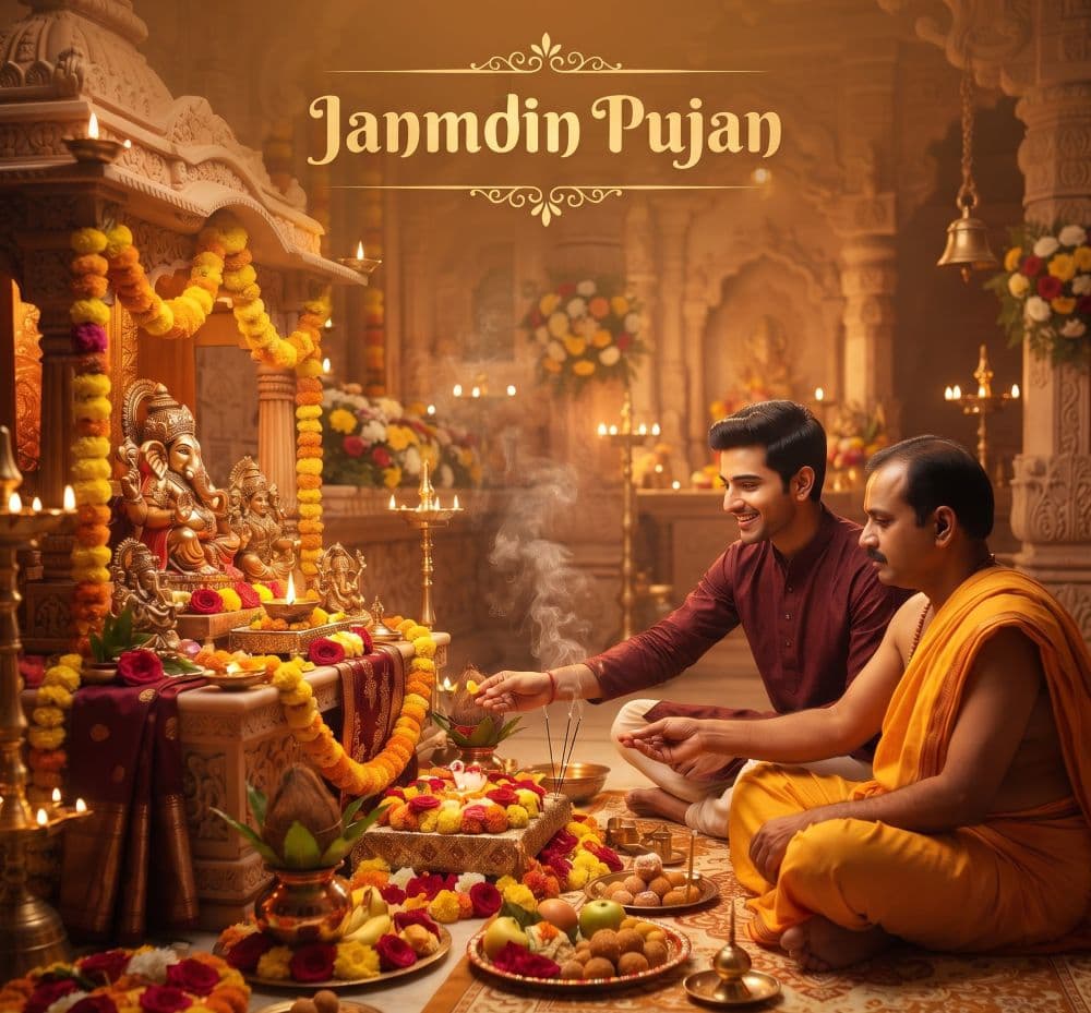 Janmdin Pujan (Birthday Pujan)